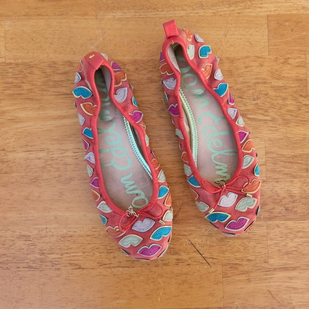 5/$100 SALE - Sam Edelman Fara Lip Flats - Picture 2 of 10